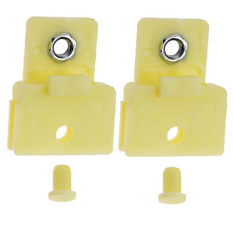 Front Door Window Glass Channel Clips with Tips Set of 4 for Chevrolet Colorado, for Canyon, for Trooper, for Many Car