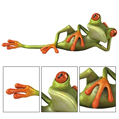 Adesivos de animais para carro,Adesivos de sapos resistentes à água 3D para garrafas de água | Adesi