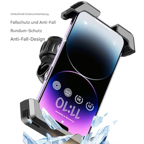 Support de téléphone pour moto et scooter électrique stable - 4
