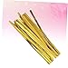TOVINANNA Gold Ties for Candy Bags 800 Pcs Wrapping Ties Festive Bread Bag Ties for Christmas Candies
