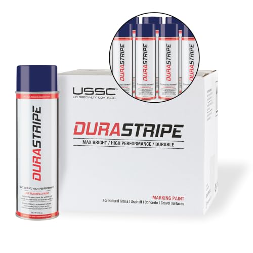 DuraStripe Navy Field Marking Paint, 12-18 oz Cans per Case
