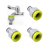 3 Stück Gardena Hahnverbinder,1/2 Zoll Gartenschlauch Gardena Hahnverbinder,Gartenschlauch...