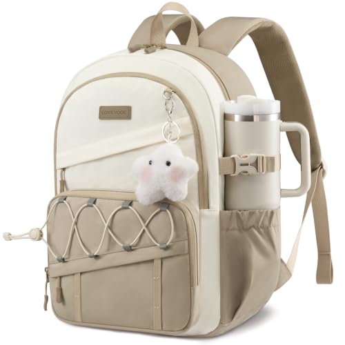 LOVEVOOK School Backpack for Teen Girls,Lightweight 15.6"Student Laptop Bag - image 1