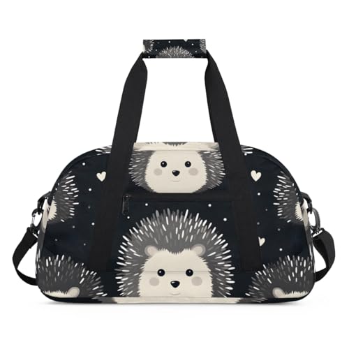 Cartoon Hedgehog Gym bag Hedgehogs Animal Gym bag for travelling fitness sports and more