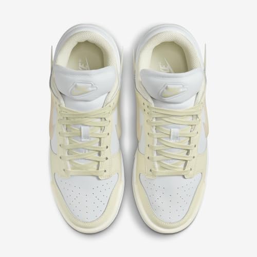 Nike Dunk Low Twist Women's Shoes (DZ2794-104, Coconut Milk/White/Guava Ice) Size 114