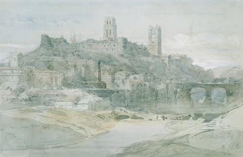 Lienzo Durham de David Roberts cuadro impreso texturizado para salón 60x90cm