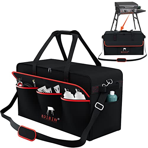 22 inch Griddle Carry Bag for Blackstone 17 Inch Grill & 22 Inch Griddle with Hood and Stand 22 Tabletop Grill Carry Bag for Blackstone Models 1891 & 1814 Water-Resistant 22 Grill Carry Bag