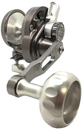 SEiGLER Small Game Narrow Conventional Reel 6:1 Smoke Silver RH