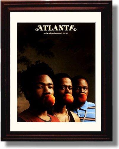 Donald Glover Autograph Promo Print - Atlanta - Framed 8x10