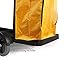 Commercial Housekeeping cart Janitorial cart with Cover and Vinyl Bag, L 52