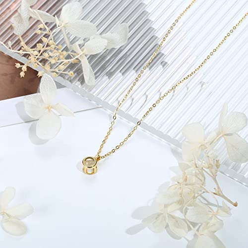 925 sterling silver Custom Projection Necklace–Memorial Necklace with Picture Inside, Ideal Gift Jewelry with Gift Box for Anniversaries, and Special Occasions4