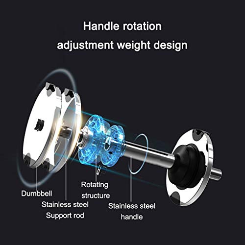 Dumbbells Verstelbare Halterset Slimme Fitness-dumbbells Voor Thuis, Afneembare Halter Voor Sportschool, Verstelbare… - Afbeelding 3
