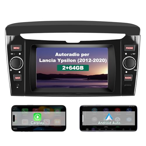 【Radio FM RDS】L’autoradio include la funzione FM RDS, che visualizza solo la frequenza della stazione (es. FM88.8). Per visualizzare i nomi delle stazioni radiofoniche digitali, è necessario acquistare separatamente un adattatore DAB+ con porta USB, che abilita la ricezione dei segnali digitali avanzati.