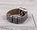 Perforated Genuine Leather Gray Band for Apple Watch