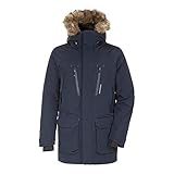 S/M/L/XL/XXL/4/5/6/7/8 Didriksons M Marco Parka Blau, Herren Regenjacke, Größe 6 - Farbe Dark Night Blue