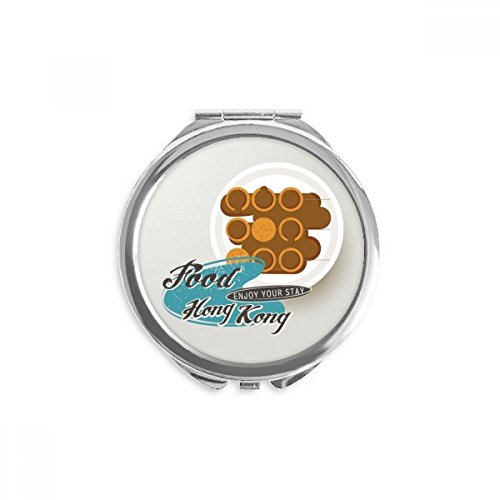 Miroir rond maquillage portable multicolore idéal pour vos retouches en voyage