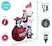 6 Foot Tall Animated Christmas Inflatable Polar Bear and Three Penguins Cookies Jar Cute Lights Lighted Blowup Party Decoration for Outdoor Indoor Home Garden Family Prop Yard with Motion