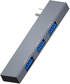 Woedpez Type-C Hub Multiport Adapter 3 in 1 Portable USB 3.0 2.0 Ports Card Reader Portable Hub USB Splitter for PC Keyboard USB 3.0 Hub Splitter USB Extender 3 Port USB Hub