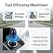 2026 New Fuel Sync Gas Saver Device, Plug in Automotive Save More Instantly, Saver for Gasoline Lubricants Water Diesel, for Car & Truck Drive Farther (2Pcs)