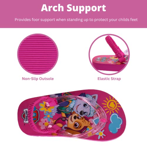 Nickelodeon Girls Boys character flip flops sandals kids water shoes - Paw Patrol Blues Clues Baby Shark - thong beach slides summer slip on quick dry toddler little kid3
