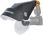 Macro Photography Flash Softbox Diffuser Kit, pour Macro Bijouterie Insect Photographie,Portable Speedlite Flash Diffuseur Softbox,Compatible avec tous les macro-objectifs, objectifs de zoom, etc(Focus Lamp non inclus)