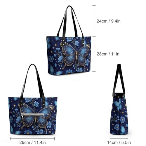 Bolso Tote de Cuero de Moda para Viaje, Trabajo y Uso Diario Unisex miniatura 3