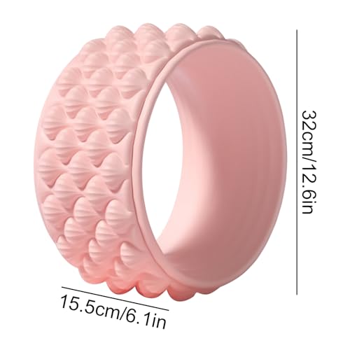 Roue de yoga antidérapante avec point de déclenchement pour massage - 2
