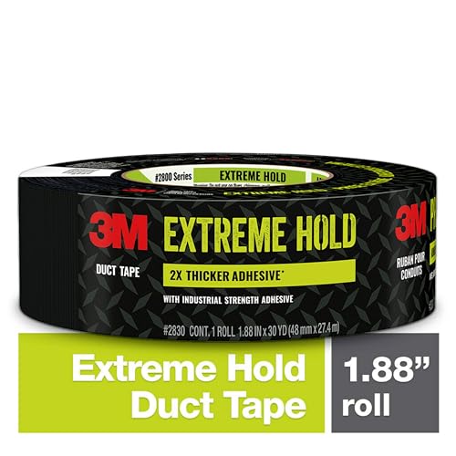 Image of 3M Extreme Hold Duct Tape 2830-B, 1.88 in x 30 yds - Quantity 9