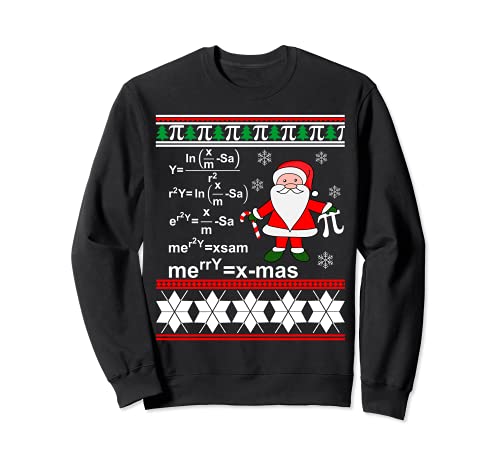 Ugly Christmas Formule Nerd Pull de Noël amusant Geek Sweatshirt