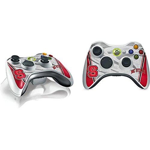 Skinit Decal Gaming Skin Compatible with Xbox 360 Wireless Controller - Officially Licensed College NC State Design