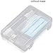 Produktbild Face Shield-Fall-bewegliche Staubdichtes Box Set Multifunktionaler Unter Flasche Händedesinfektionsmittel Unterflasche, Transparent Mund Abdeckung Aufbewahrungsbehälter Moistureproof Organizer