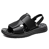 Chen Lin Men Adjustable Strap Leather Sandals...