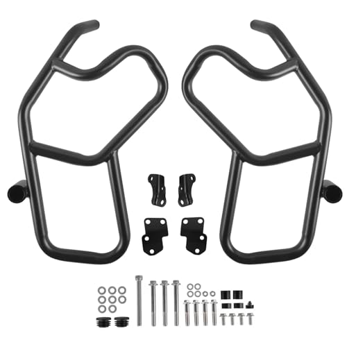 Barre sécurité moteur cage piquée tombant accessoires moto