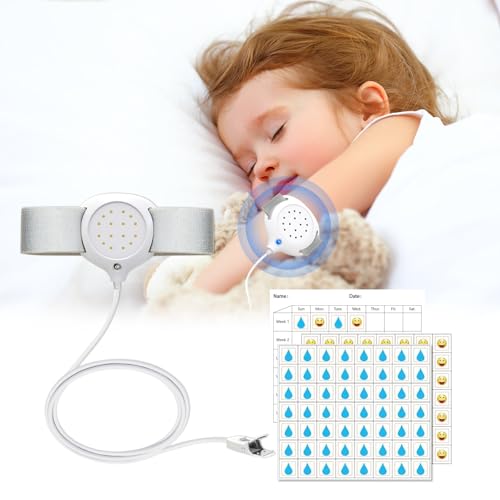 GcSige Bedwetting & Enuresis Alarm for Kids - Loud Sound, Strong Vibration & High Sensitivity Sensor | Clinically Proven Solution to Stop Bedwetting (Boys & Girls)