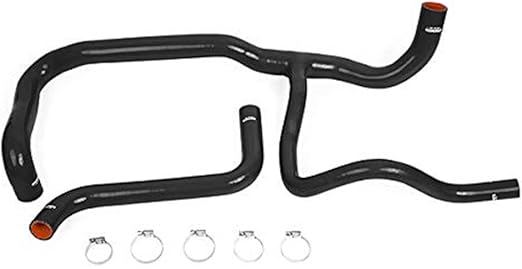 Mishimoto MMHOSE-K2-14BK Silicone Radiator Hose Kit Fits Chevrolet Silverado 2014+ Black