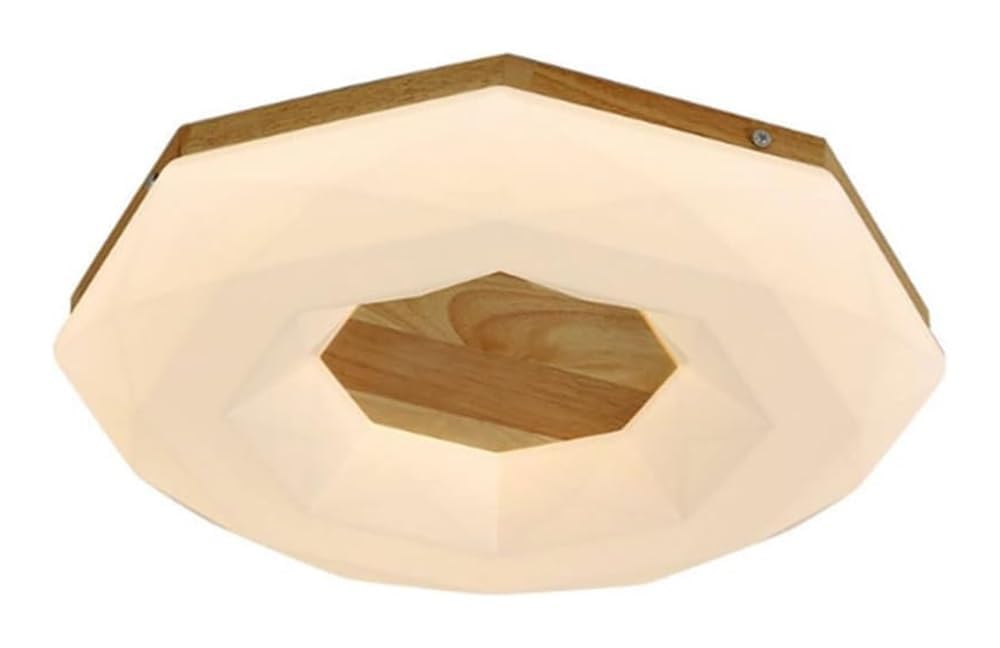 Generico Lampada da Camera Letto for Calda - Soffitto Moderna Semplice for Protezione degli Occhi for dei Bambini in Legno Massello for Ragazzi e Ragazze Lampade a in Nordico(55CM)