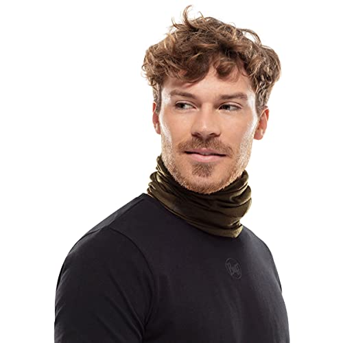 Image of Buff CoolNet UV Neck Gaiter, UPF 50 Sun Protection, Breathable, Versatile, Quick Dry Face Mask, Solid Colors, Adult Size