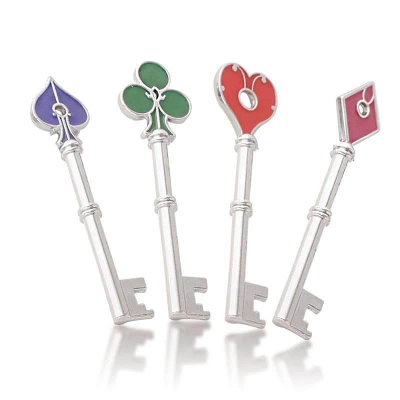 Fashion Cuqui Set de 4 Llaves de Metal Resident 2 - Réplica Coleccionable