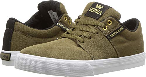 Supra Chaussures Stacks Vulc II Olive Black White