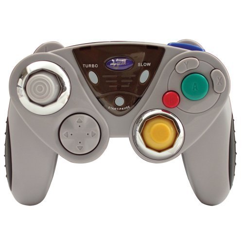 Wii Dreamcube Pro Wired Controller With Rumble - Purple