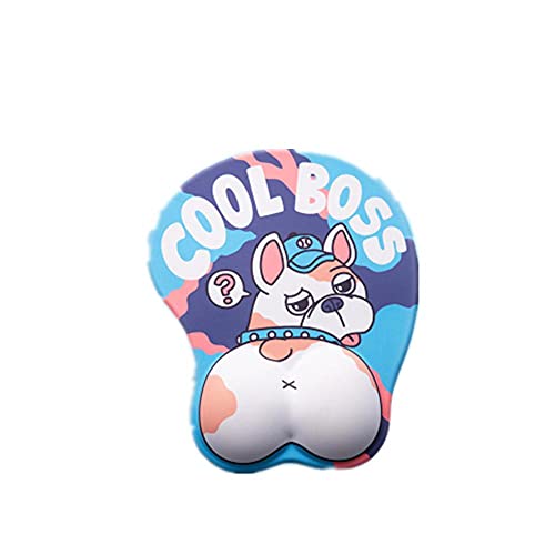 Polso da topo da polso creativo silicone supporto a mano 3D tappetino da spesso-B.