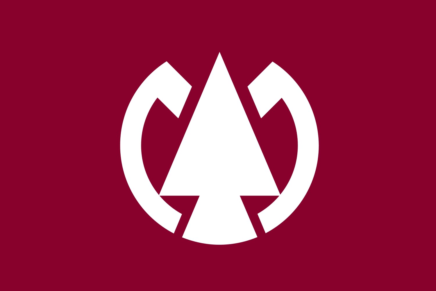 Drapeau Large Hachimori Akita embleme nostalgique d'une epoque japonaise revolue