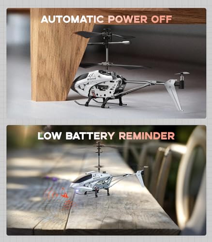 Image of SYMA Remote Helicopter,RC Helicopter Toys for Boys with 16Mins Flight(2 Batteries),Altitude Hold,One Key Take Off /Landing,3.5 Channel,Gyro Stabilizer,RC Airplane Toys for 8-12 Boy Girl