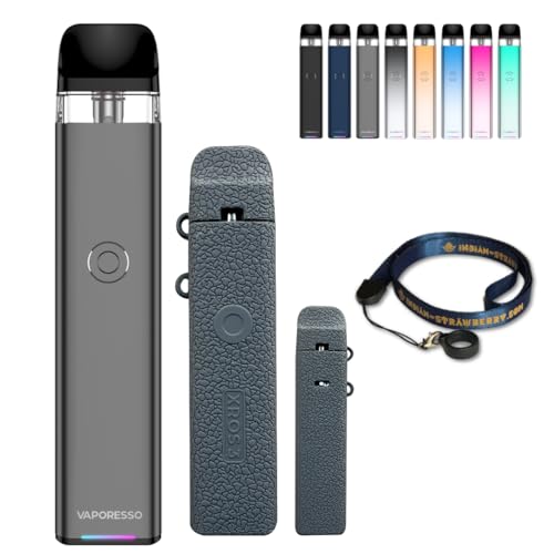 Vaporesso XROS 3 POD KIT + XROS3 対応シリコンケース&ネックストラップセット (Space Grey)