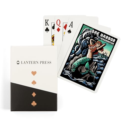 Baraja de Póker Oak Harbor Mermaids 52 cartas