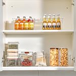 12 Pack Pantry Organization and Storage,Clear Plastic Storage Bins - Image 6