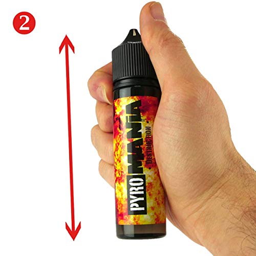 Mr. Nik's Aromakonzentrat Pyromania - Blast, Shake-and-Vape zum Mischen mit Basisliquid für e-Liquid, 0.0 mg Nikotin, 15… – Bild 6