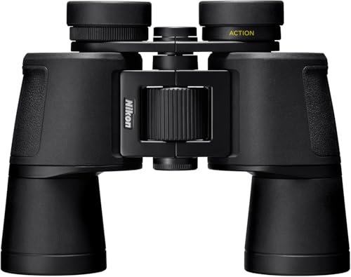 Image of Nikon Action 10x42 Binocular | Multilayer-Coated Nikon Optics, Bright, Wide View, 10x Power, Turn-and-Slide Adjustable eyecups and Tripod-Ready Porro-Prism Design | 10x Magnification, 42mm Objectives, Multicoated Optics, 118.2m /1000m FOV, Turn-and-Slide Eyecups, Tripod-Compatible