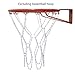 Vaveren Basketball Hoop for Indoor Outdoor Braided Chain Professional with Hooks Easy to Install Metal Chain Replacement