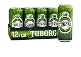 Lieferumfang: 12 x 1 l Tuborg Pilsener Dosen-Bier / 3 € Pfand zuzüglich zum Kaufpreis